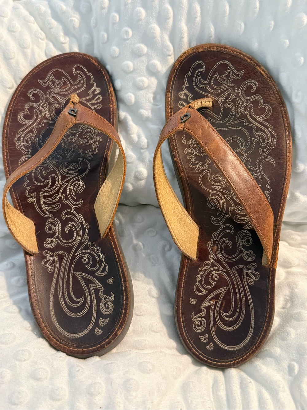 Olukai leather sandals